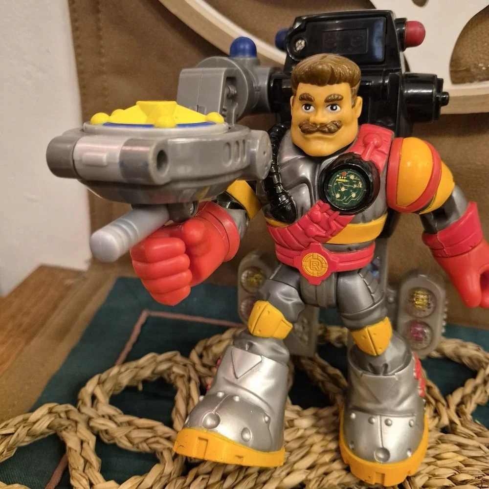 ✅Fisher-Price Rescue Heroes Billy Blazes Firefighter Action Figure#️⃣31